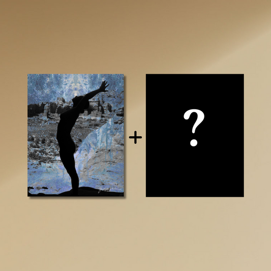 11x14 Desert Flower Print + Mystery print