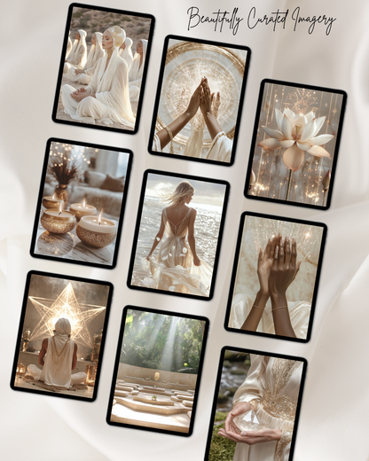 Divine Awakening Spiritual Stock Image Pack