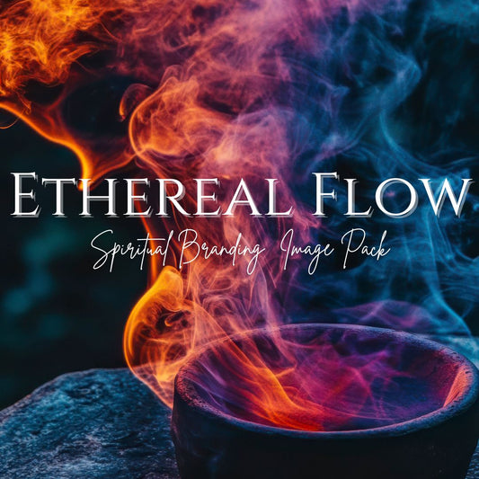 Ethereal Flow Spiritual Stock Image Pack