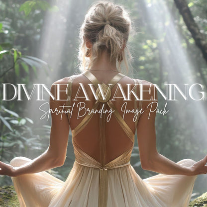 Divine Awakening Spiritual Stock Image Pack