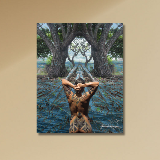 8.5x11 Sacred Water Print
